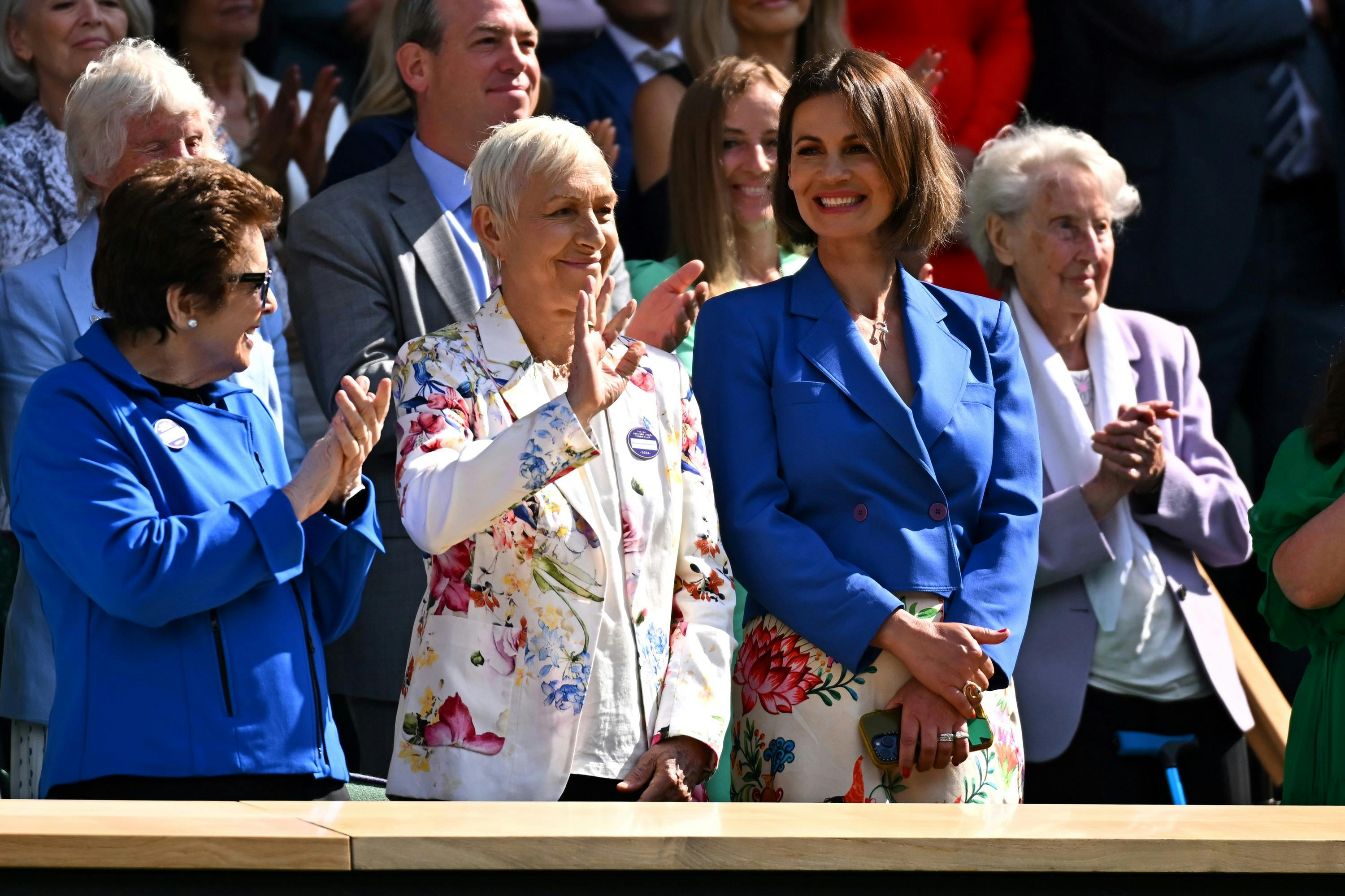 Billie Jean King & Martina Navratilova / Wimbledon 2024