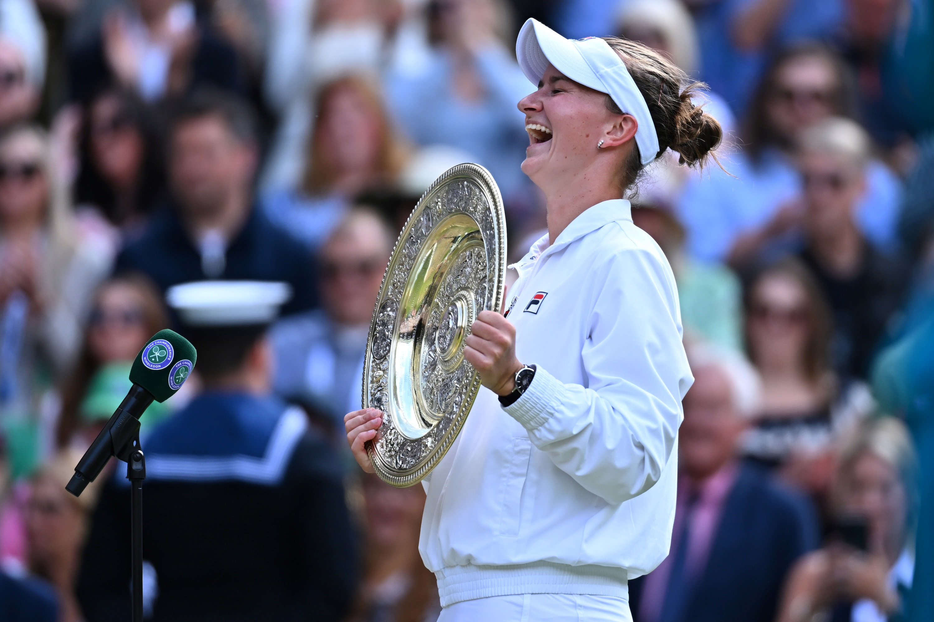 Barbora Krejcikova / Wimbledon 2024