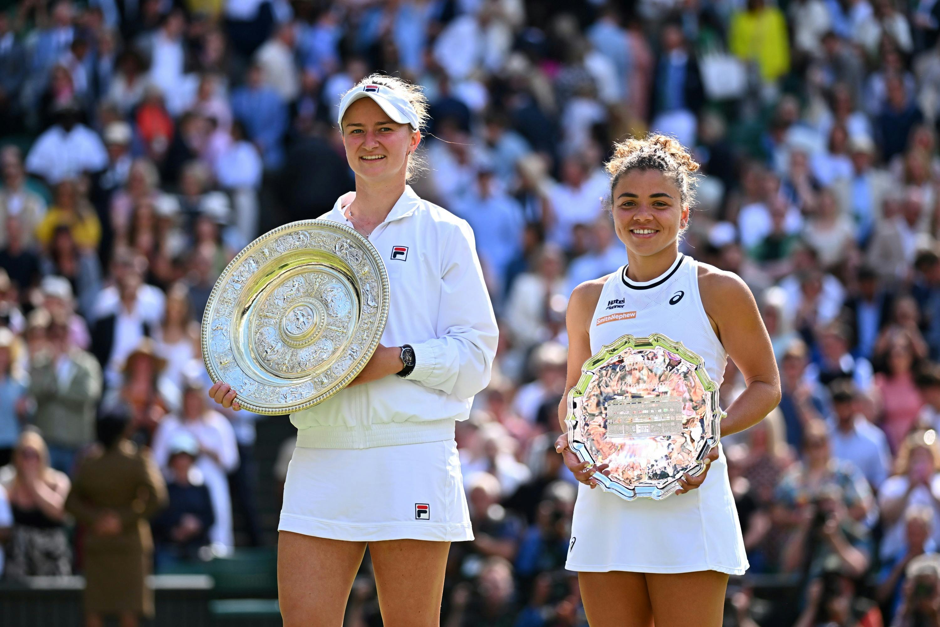 Barbora Krejcikova & Jasmine Paolini / Wimbledon 2024