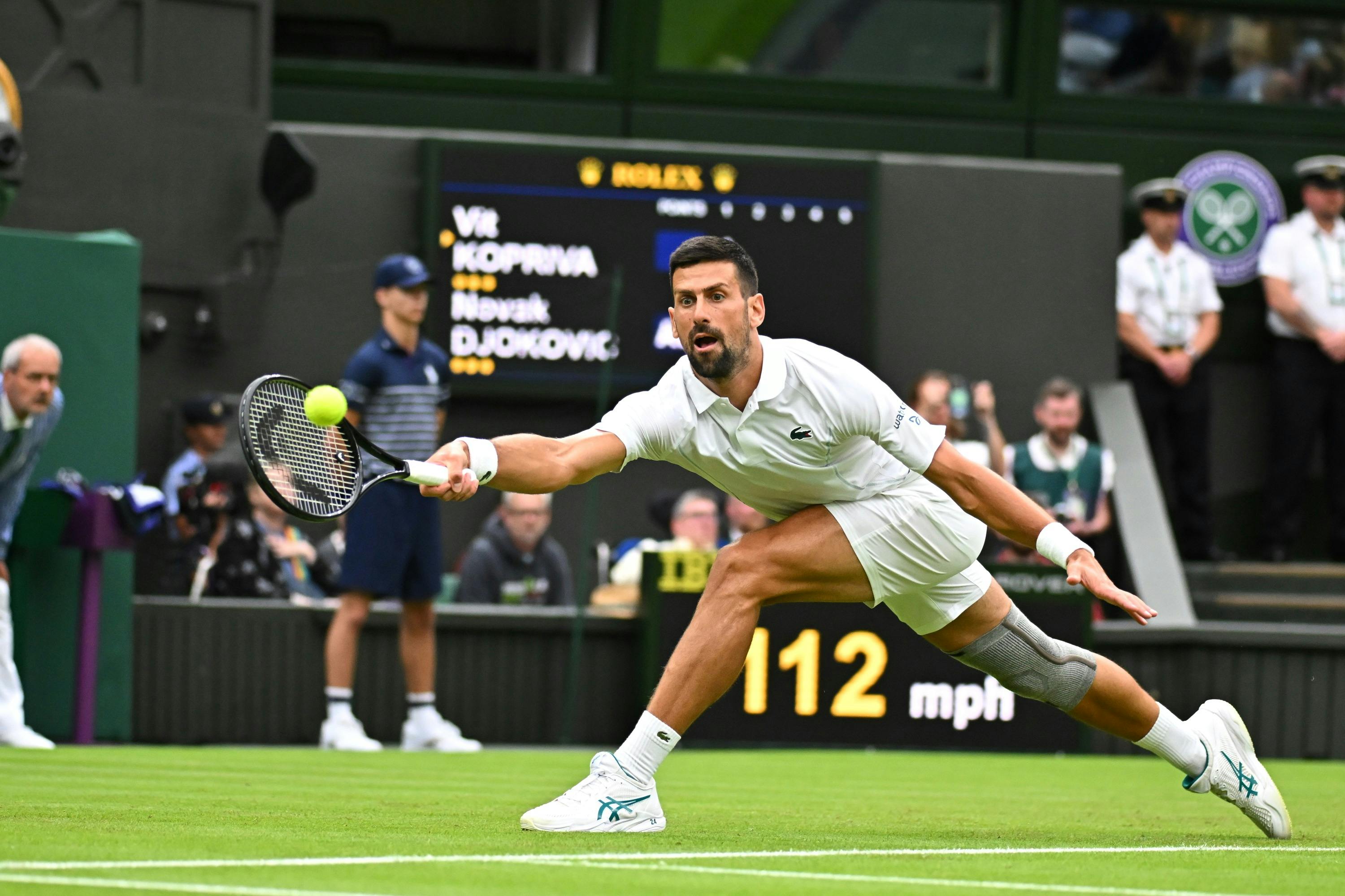 Novak Djokovic / Wimbledon 2024