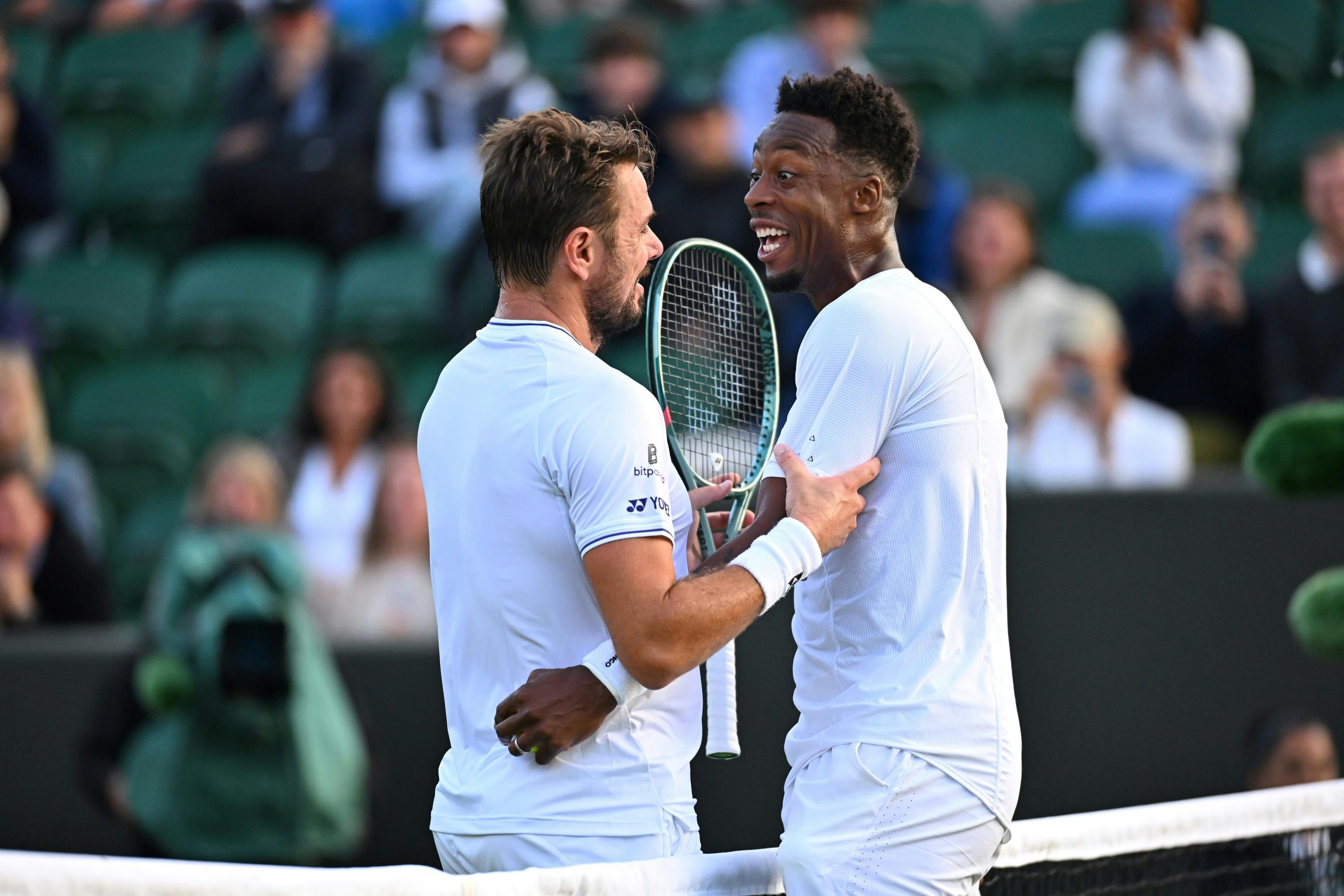 Stan Wawrinka & Gaël Monfils / Wimbledon 2024