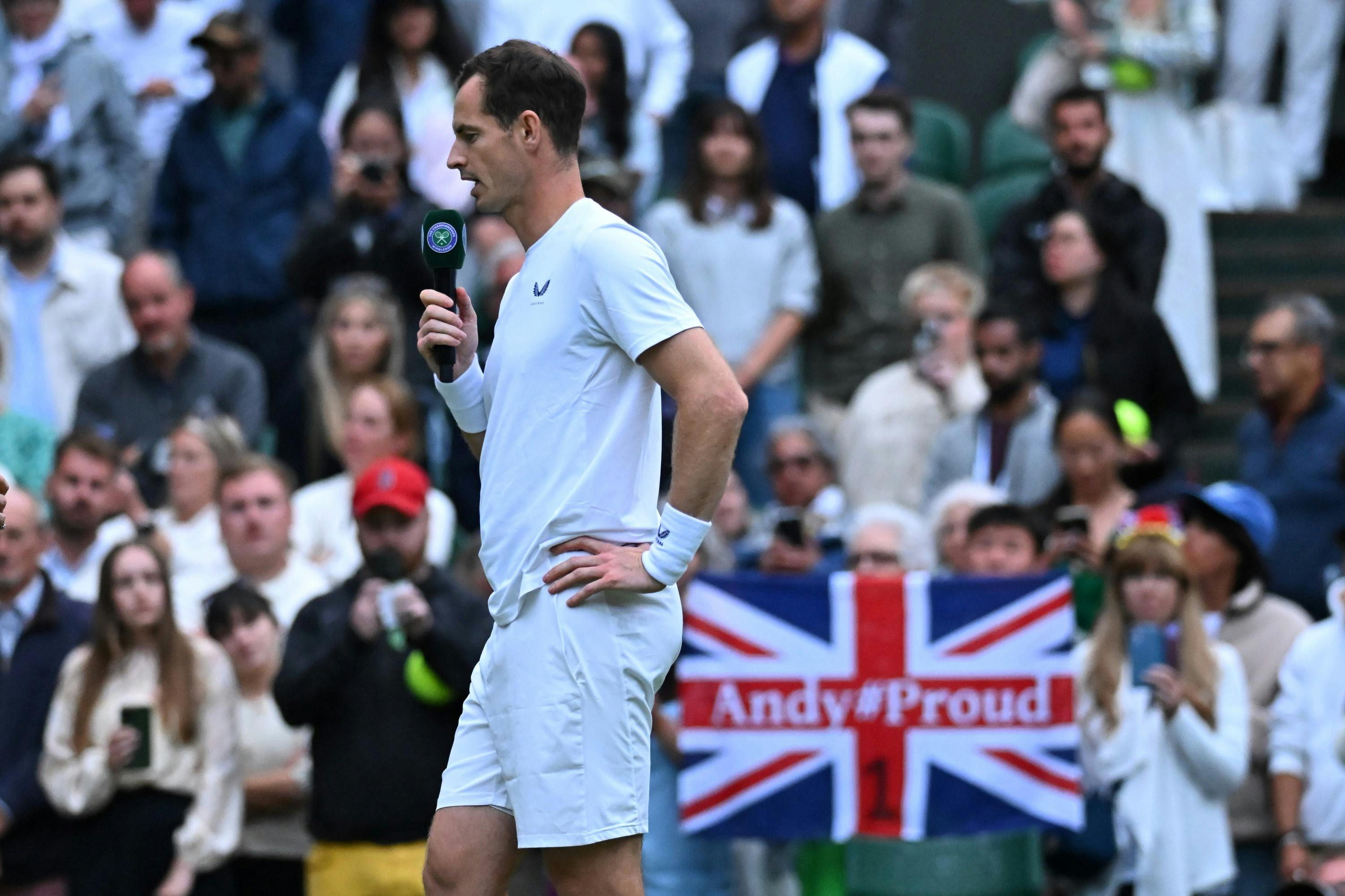 Andy Murray / Wimbledon 2024