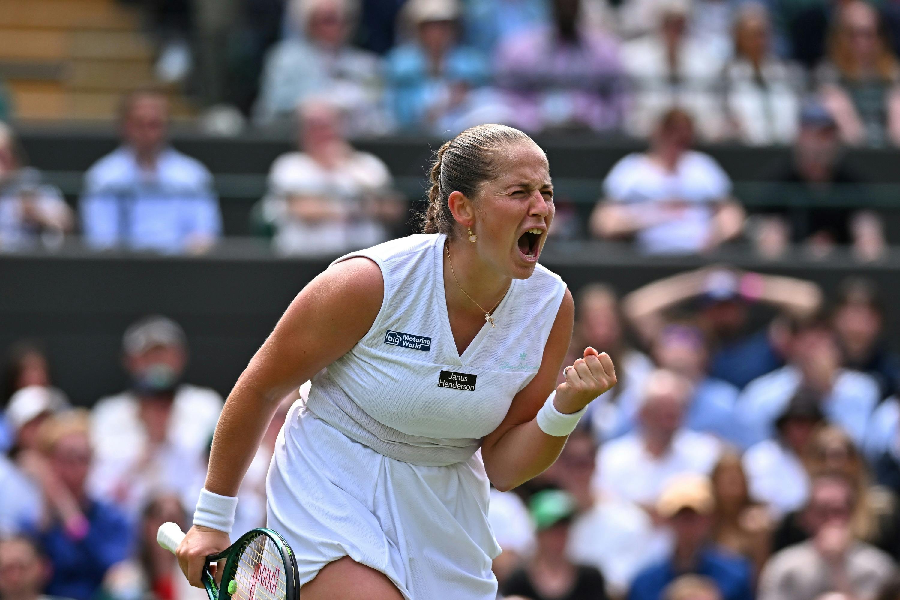 Jelena Ostapenko / Wimbledon 2024