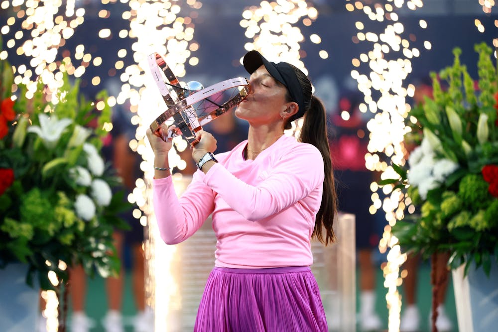 Jessica Pegula / Titre Toronto 2024 Jessica Pegula / Titre Toronto 2024