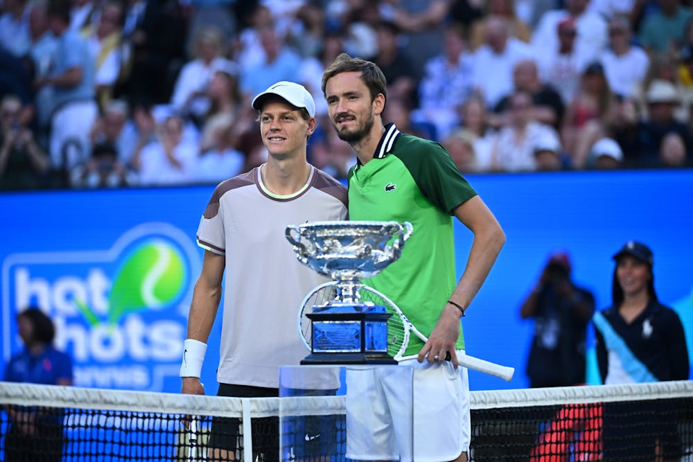 Jannik Sinner & Daniil Medvedev - Finale Open d'Australie 2024