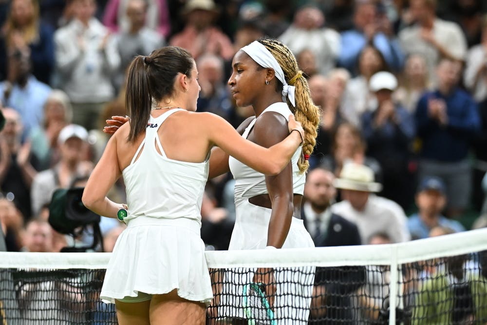 Coco Gauff, Emma Navarro, Wimbledon 2024 fourth round