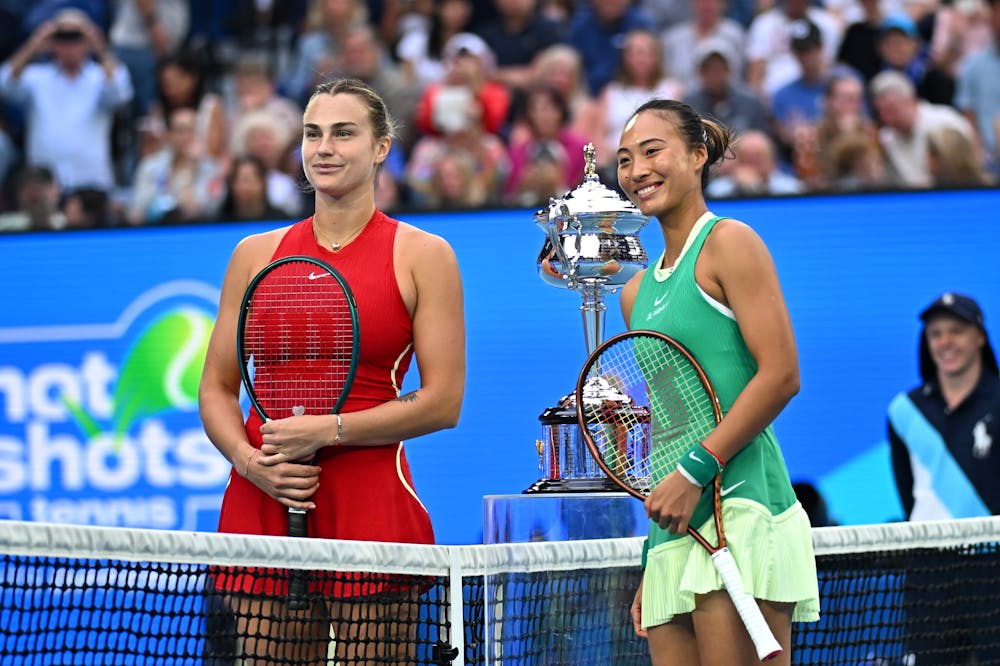 Aryna Sabalenka & Qinwen Zheng / Finale Open d'Australie 2024