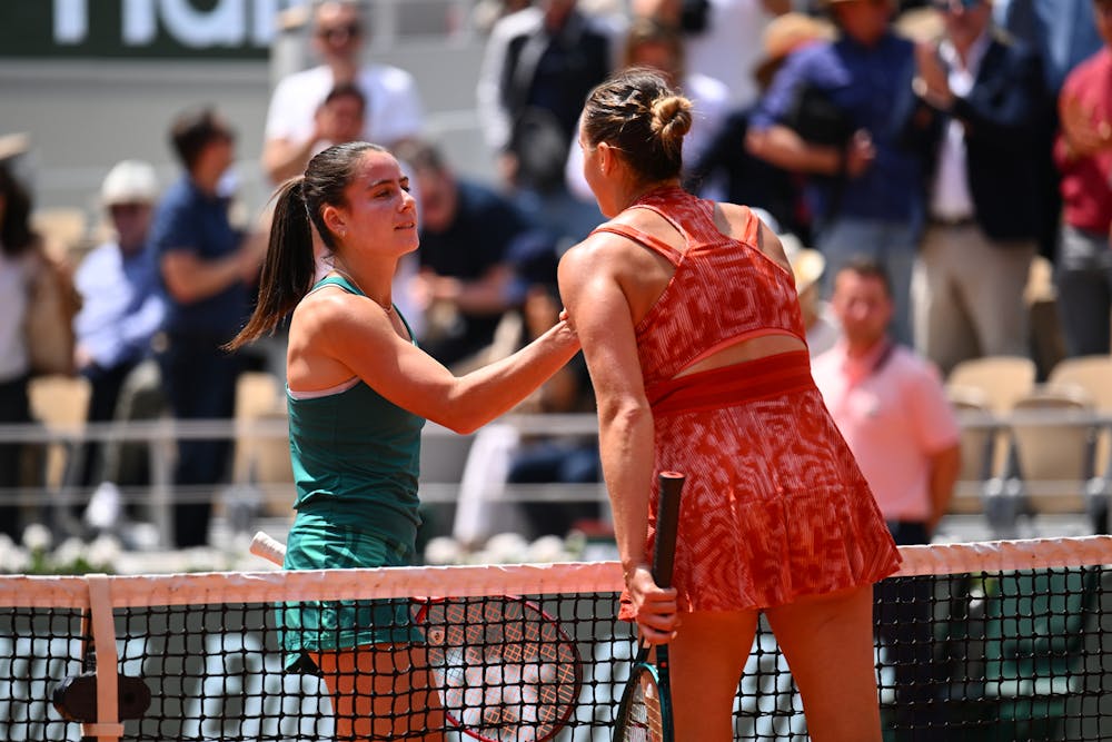 Emma Navarro, Aryna Sabalenka, Roland-Garros 2024, Simple Dames, 1/8 de Finale