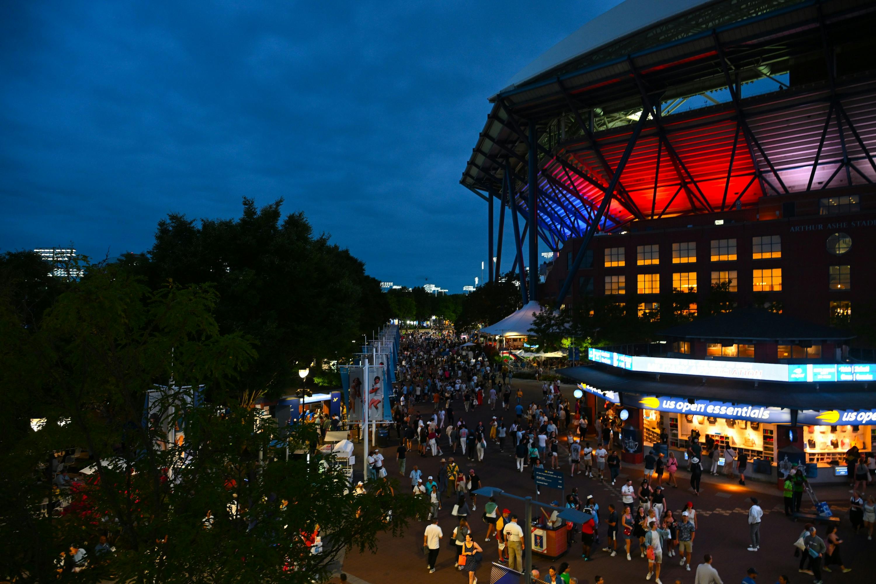 Court Arthur Ashe, US Open 2024