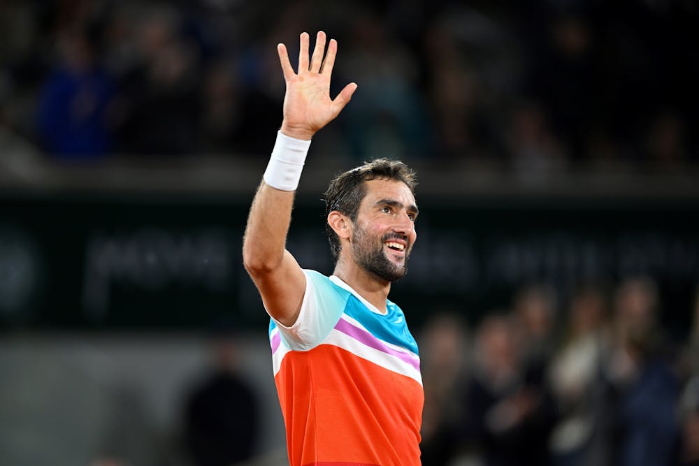 Marin Cilic / Huitièmes de finale Roland-Garros 2022