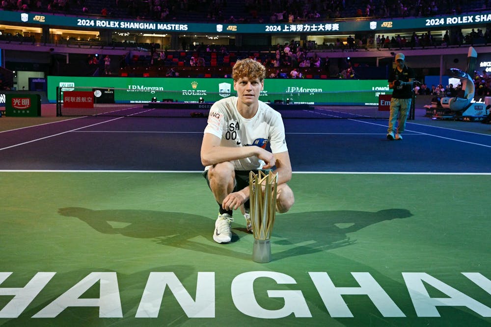 Jannik Sinner - Titre Masters 1000 Shanghai Jannik Sinner - Titre Masters 1000 Shanghai
