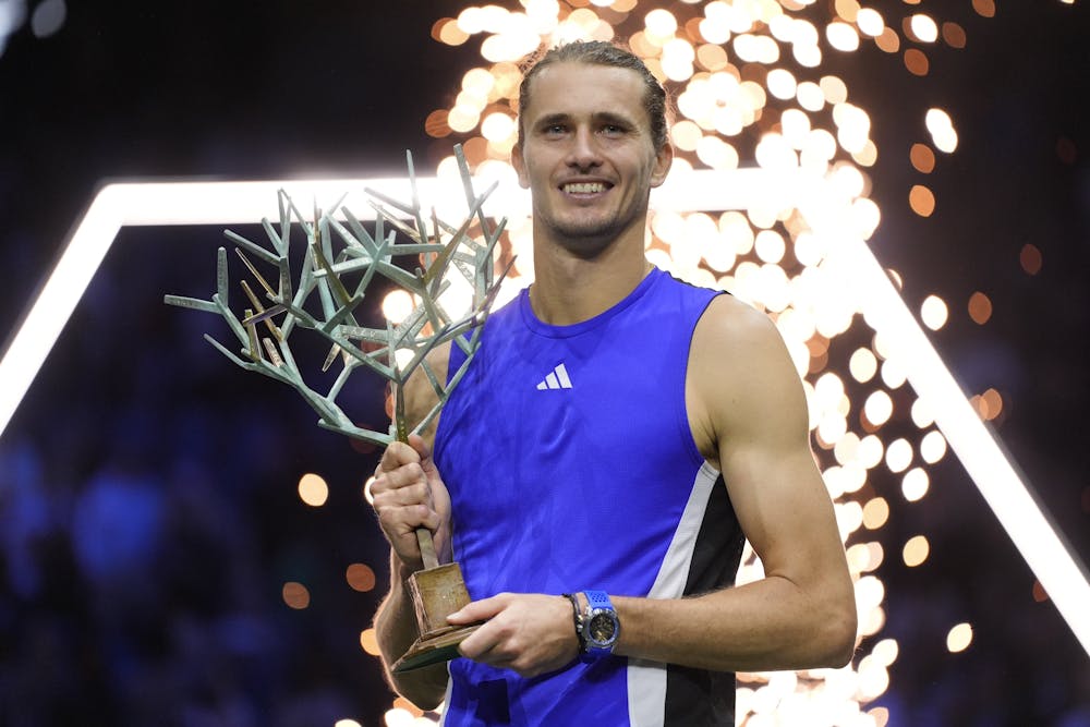 Alexander Zverev - Titre Rolex Paris Masters 2024