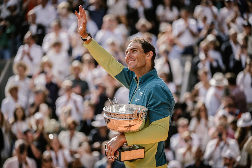 Rafael Nadal, Roland-Garros 2022, Simple Messieurs, Remise de Prix