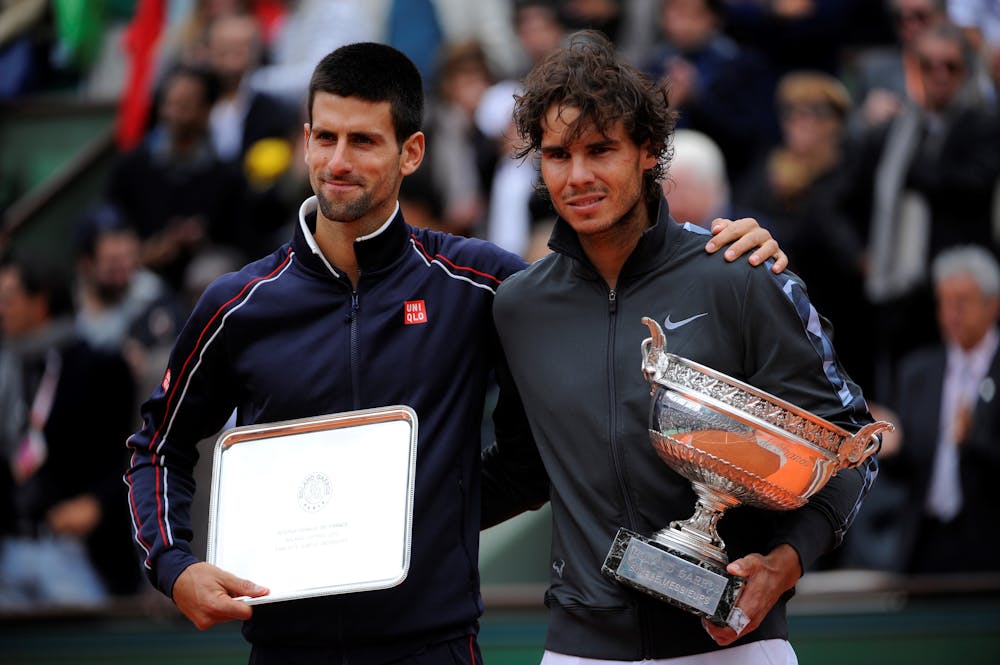 Novak Djokovic & Rafael Nadal / Finale Roland-Garros 2012