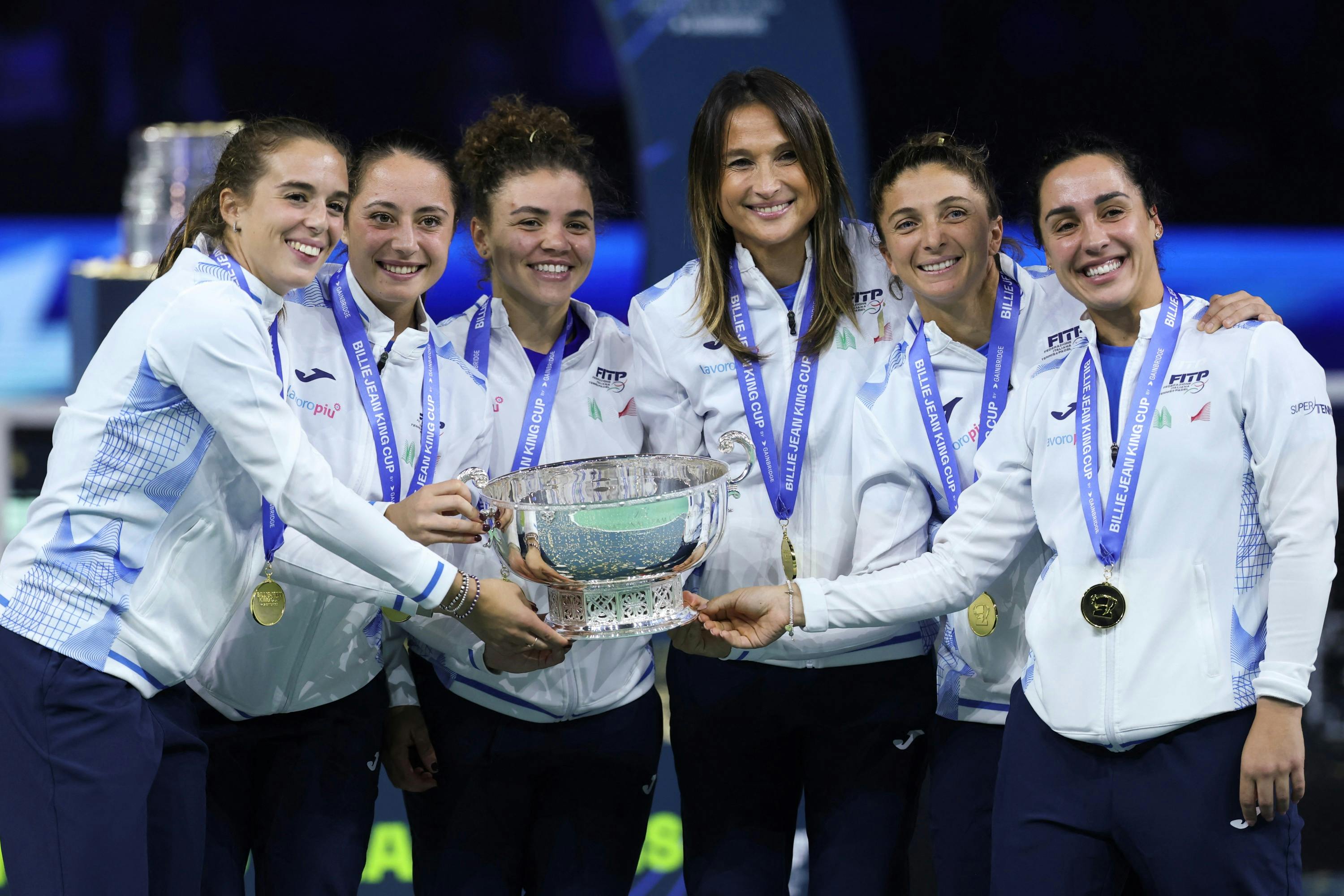 Lucia Bronzetti, Elisabetta Cocciaretto, Jasmine Paolini, Tathiana Garbin, Sara Errani & Martina Trevisan / Billie Jean King Cup 2024