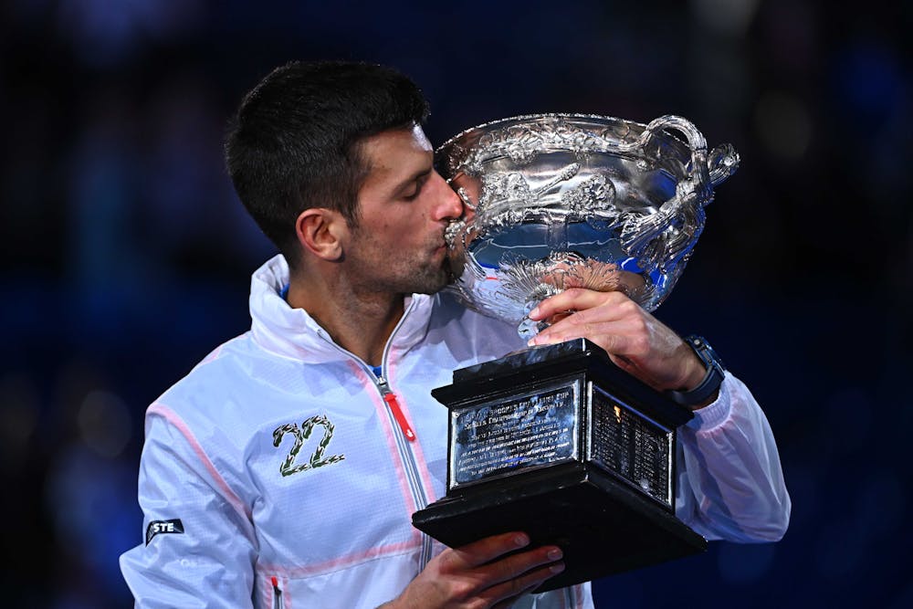 Novak Djokovic / Finale Open d'Australie 2023