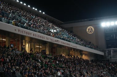 Spectateurs session de soirée / Roland-Garros 2022