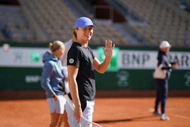 Iga Swiatek, entraînements, Roland-Garros 2023 Iga Swiatek, entraînements, Roland-Garros 2023