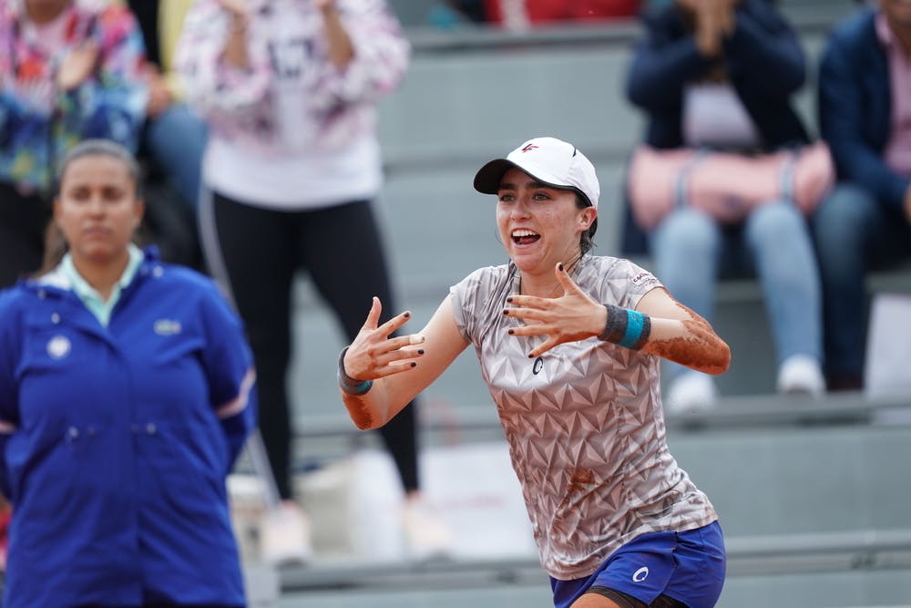 Fernanda Contreras Gomez, 3e tour, qualifications, Roland-Garros 2022