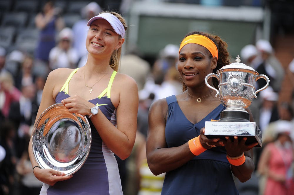 Maria Sharapova et Serena Williams Roland-Garros 2013