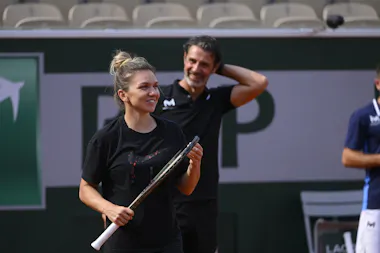 Simona Halep, practice, Roland-Garros 2022 Simona Halep, practice, Roland-Garros 2022