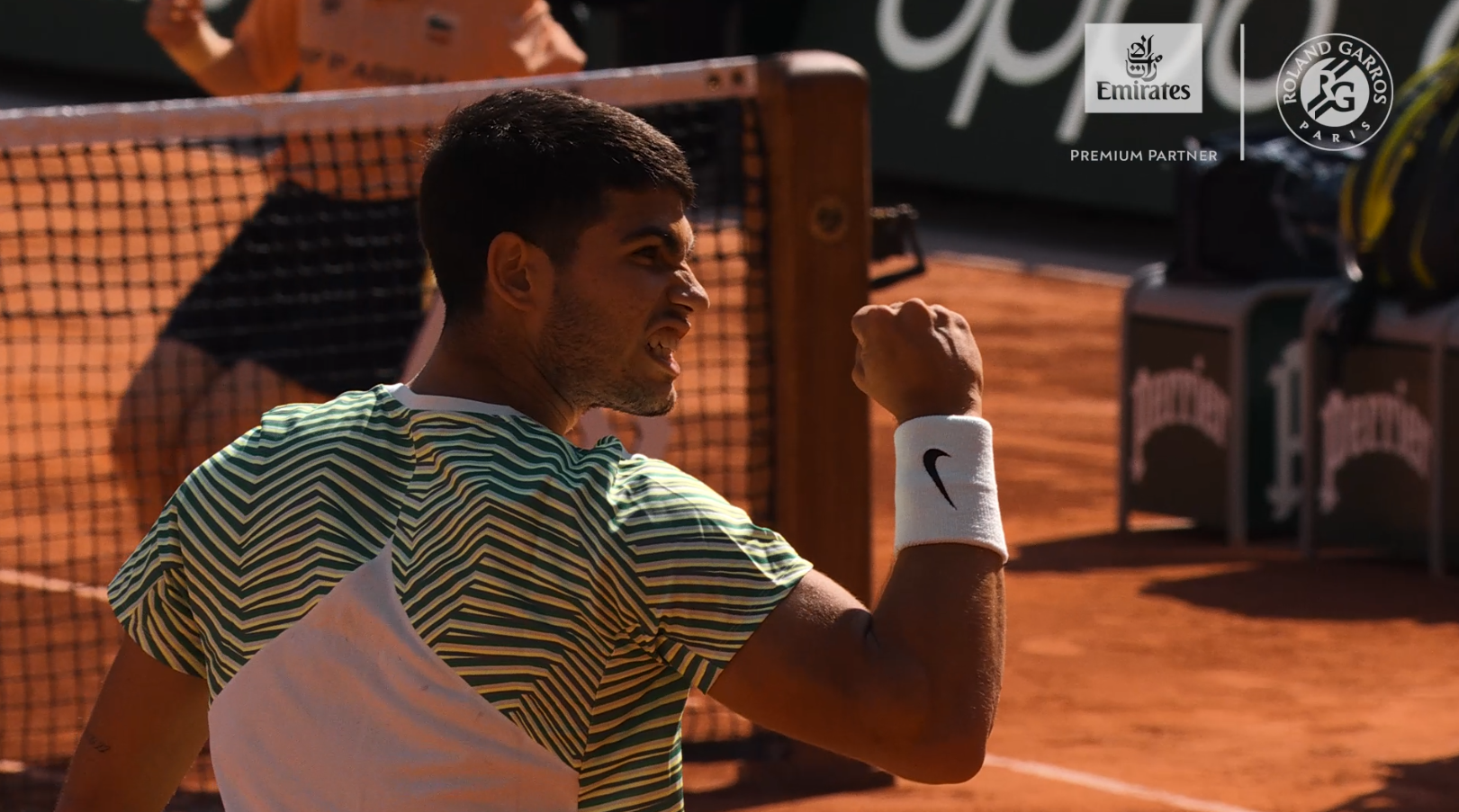 Carlos Alcaraz, fourth round, Roland-Garros 2023