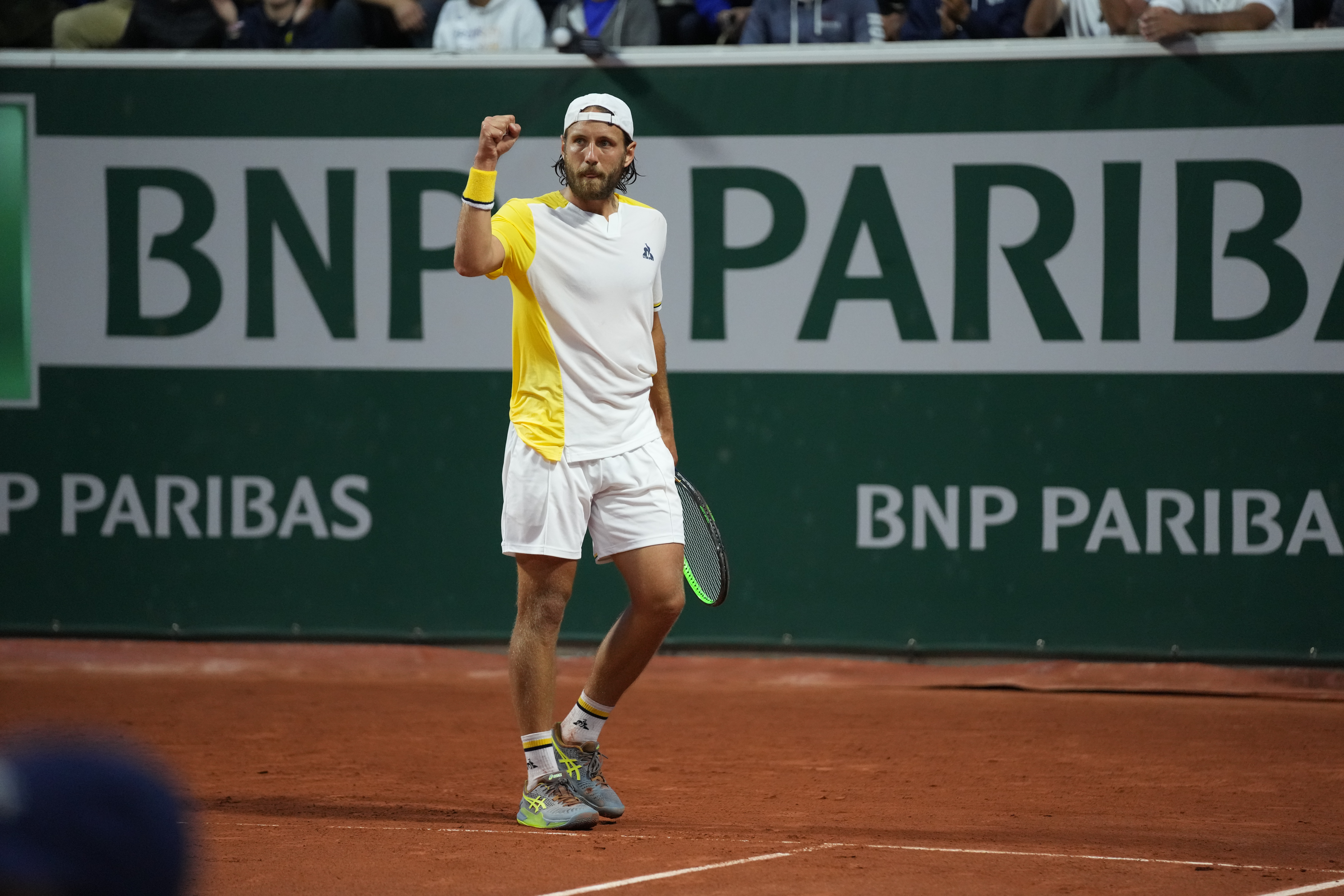 Lucas Pouille, qualifications Roland-Garros, 1e tour