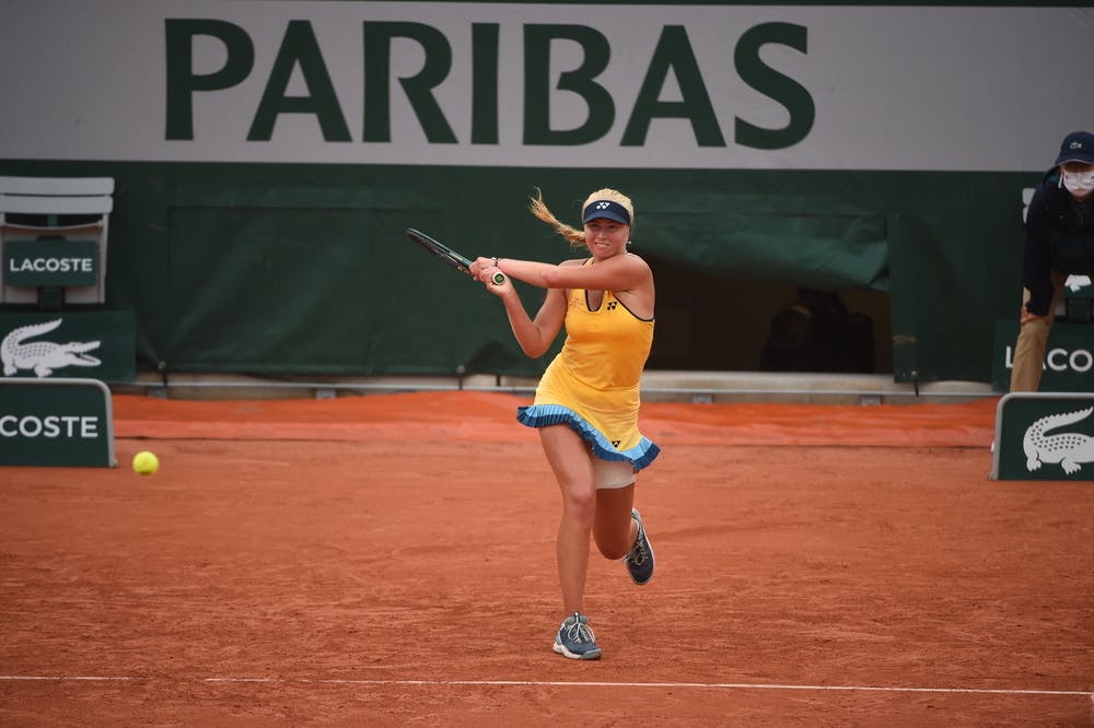 Clara Tauson, Roland Garros 2020, first round