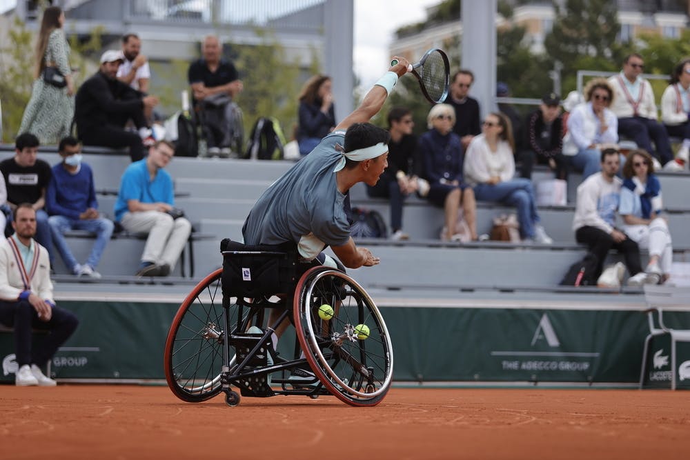 Tokito Oda, 1er tour, tennis-fauteuil, Roland-Garros 2022