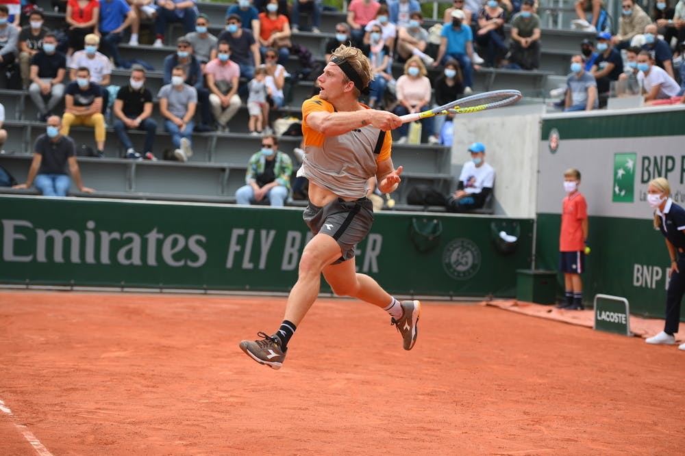 Alejandro Davidovich Fokina, Roland-Garros 2021, 3nd round