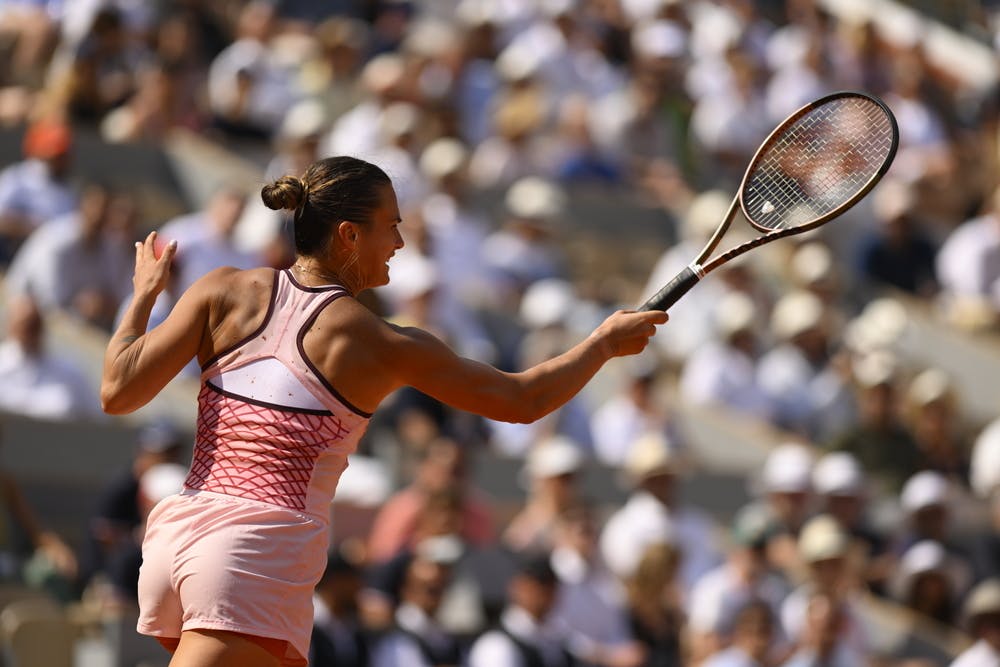 Aryna Sabalenka, demi-finales, Roland-Garros 2023 Aryna Sabalenka, demi-finales, Roland-Garros 2023