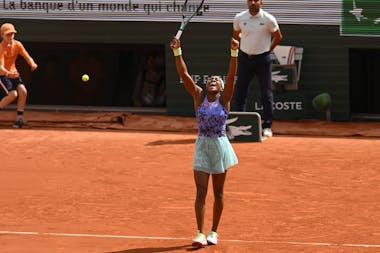 Cori Gauff, quarts de finale, Roland-Garros 2022ac