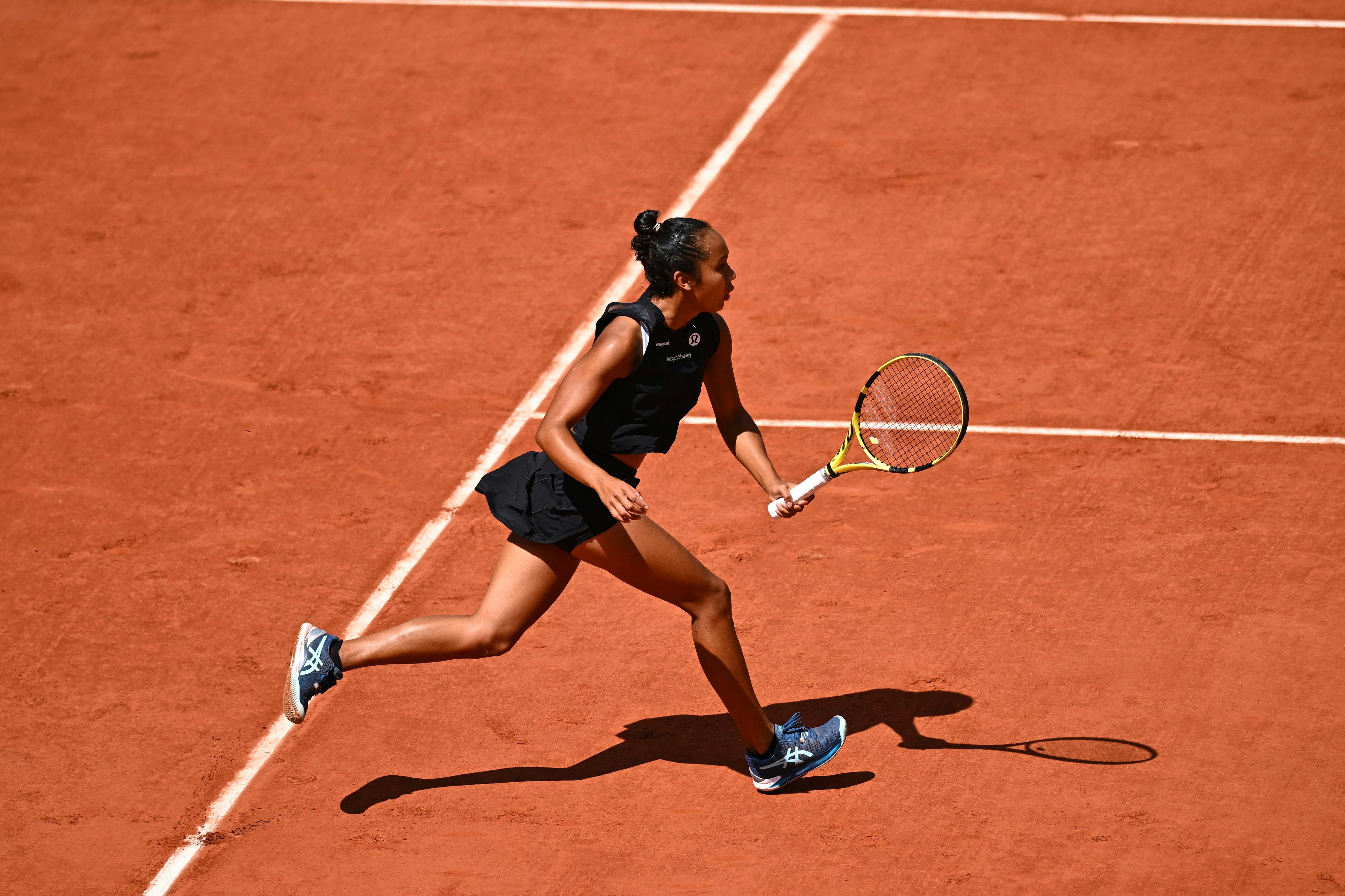 Leylah Fernandez, huitièmes de finale, Roland-Garros 2022