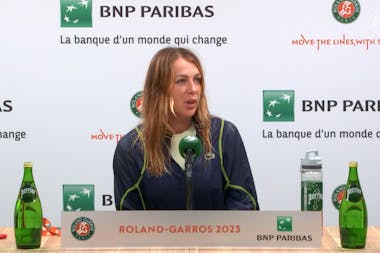 Anastasia Pavlyuchenkova, press, fourth round, Roland-Garros 2023