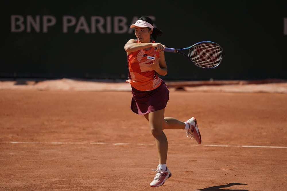 Sarah Saito, girls' singles, first round, Roland-Garros 2023