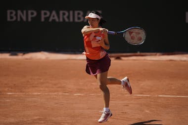 Sarah Saito, girls' singles, first round, Roland-Garros 2023