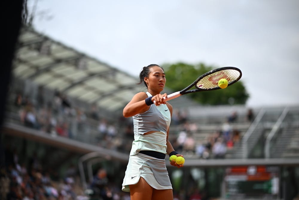 Qinwen Zheng / Deuxième tour Roland-Garros 2022
