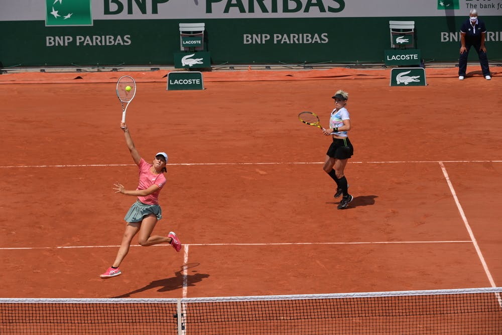 Iga Swiatek, Bethanie Mattek Sands, Roland-Garros 2021, women's doubles