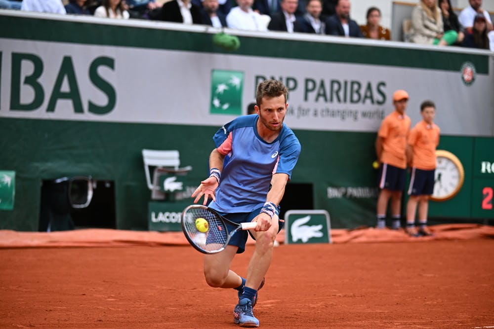 Corentin Moutet, 1er tour, Roland-Garros 2022