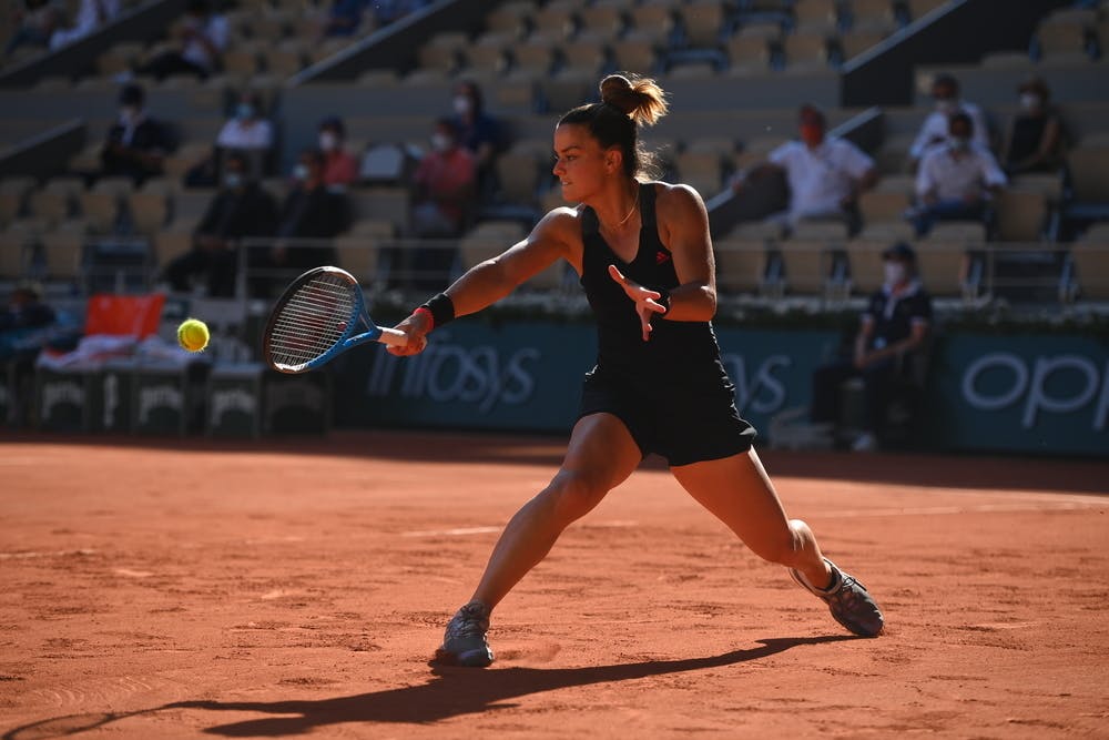 Maria Sakkari, Roland-Garros 2021, semi-final