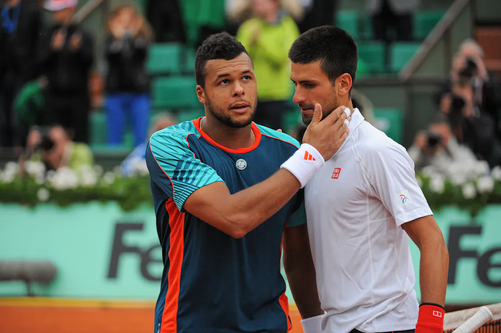 Djokovic against Tsonga at Roland-Garros 2012 (quarter-final) Djokovic against Tsonga at Roland-Garros 2012 (quarter-final)