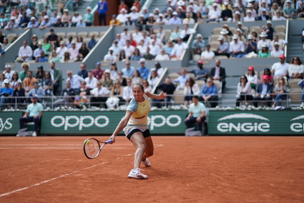 Madison Keys, 2e tour, Roland-Garros 2022