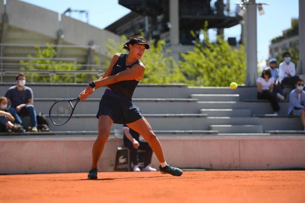 Wang Xiyu, Roland Garros 2021 first round