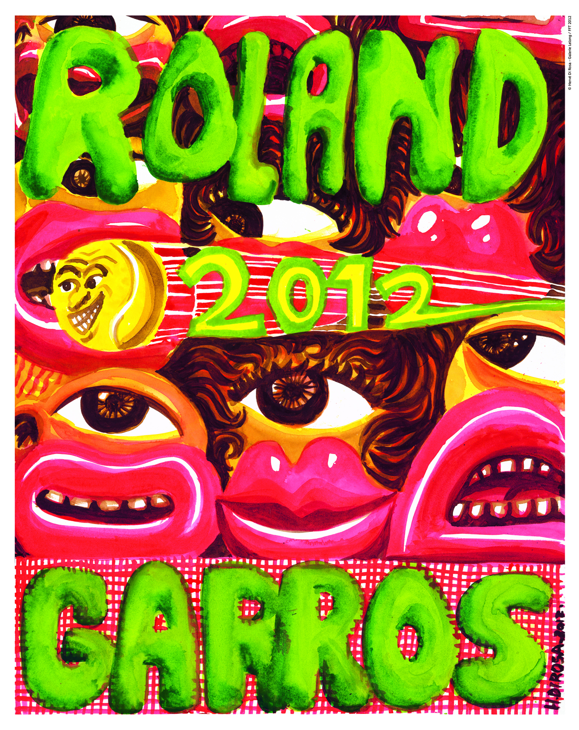 Three emblematic Roland Garros posters - Roland-Garros 2025 - The