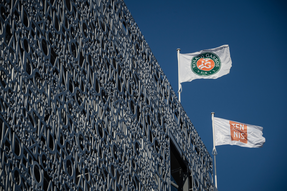 Drapeau FFT / RG, Roland-Garros 2021