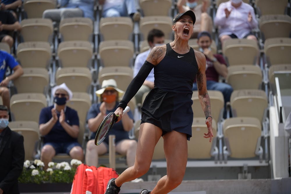 Polona Hercog, Roland-Garros 2021, 2nd round