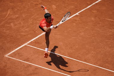 Novak Djokovic 1er tour Roland-Garros 2023