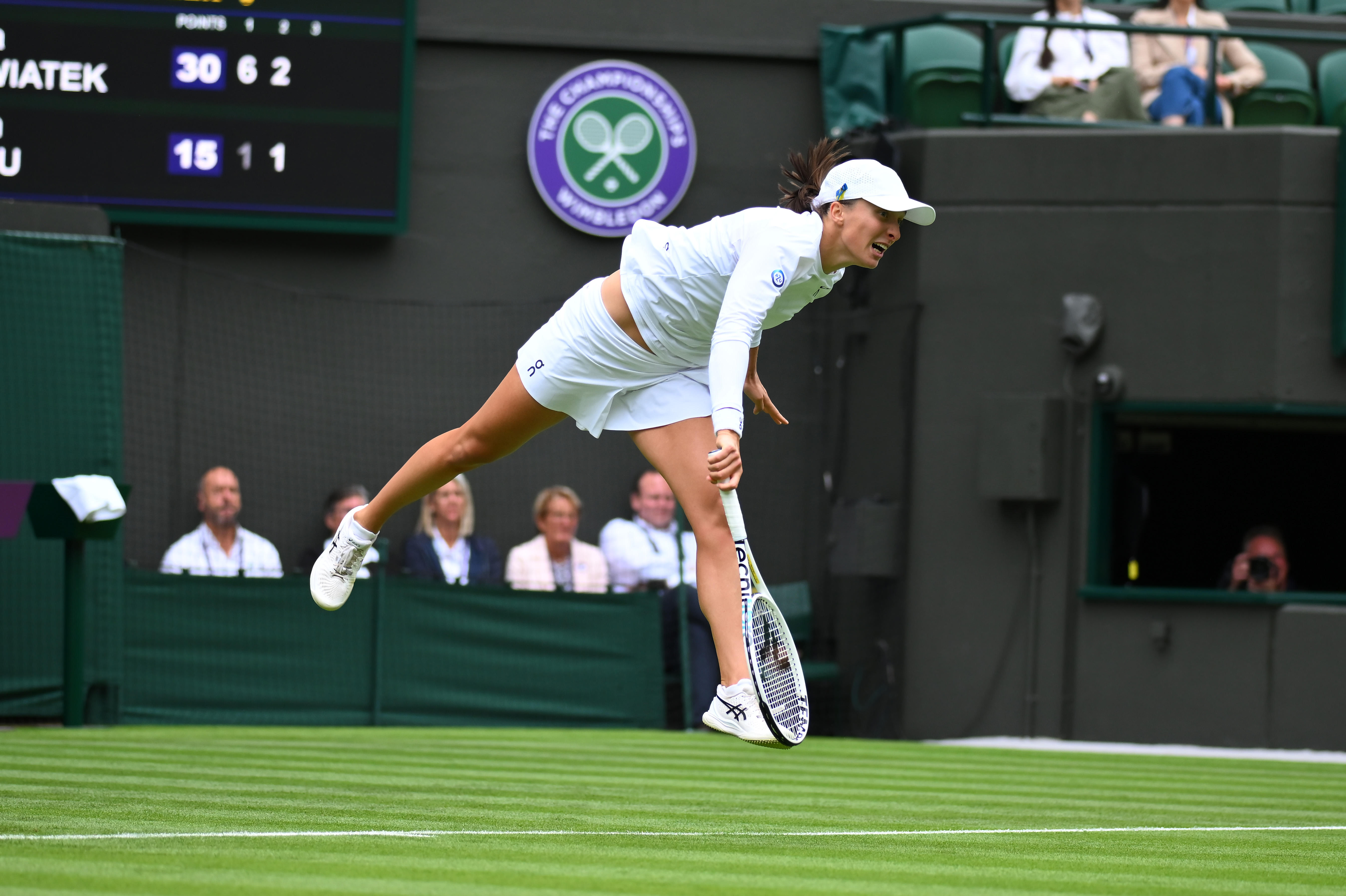 Iga Swiatek / 1er tour Wimbledon 2023