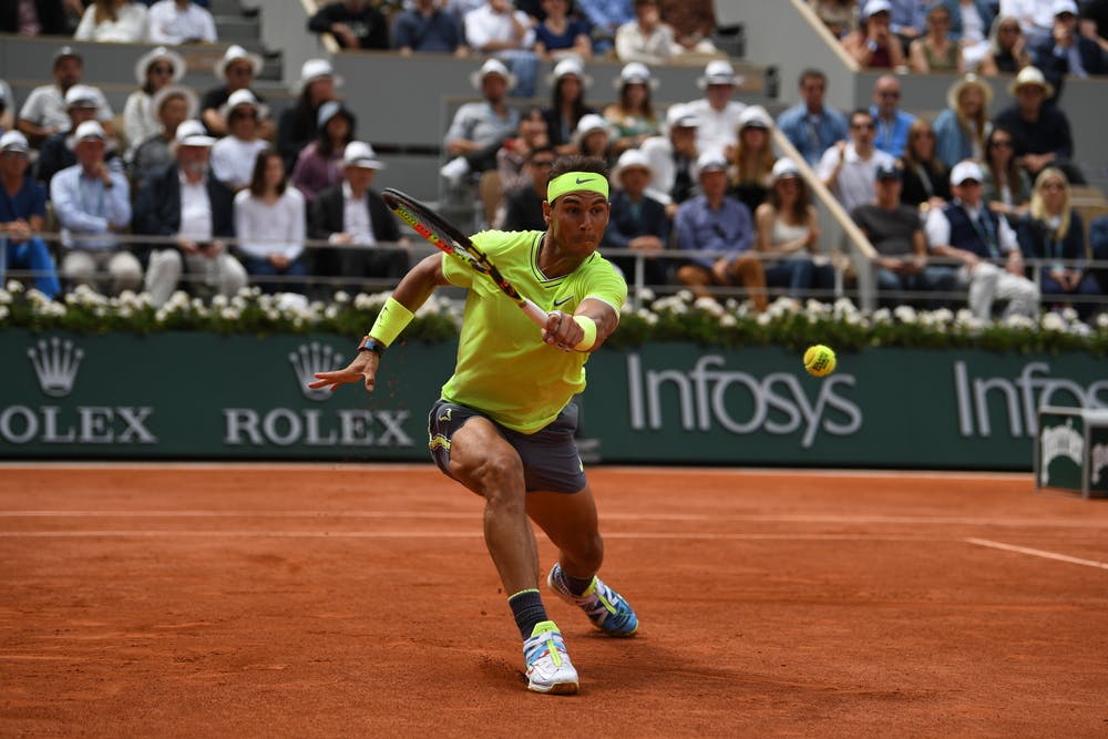 Rafael Nadal Roland-Garros 2019 volée