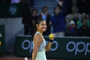 Emma Raducanu / Premier tour Roland-Garros 2022